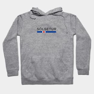 Sólsetur Iceland Hoodie